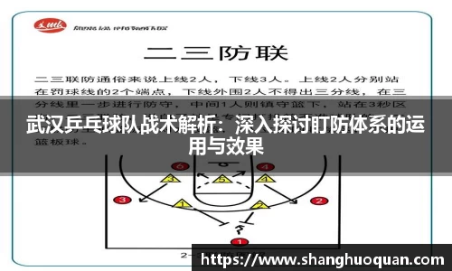 武汉乒乓球队战术解析：深入探讨盯防体系的运用与效果